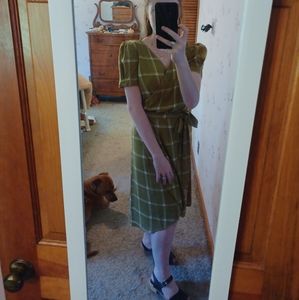CLEANOUT SALE Modcloth Green Dress